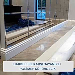 15 cm Polimer Lake Süpürgelik