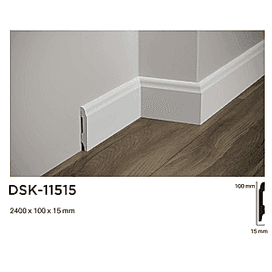 10cm Polimer Lake Süpürgelik DSK11515