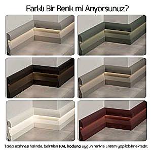 Boyanabilir PVC Süpürgelik Modelleri