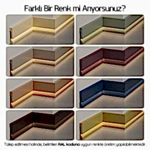 Boyanabilir Polimer Süpürgelik Modelleri