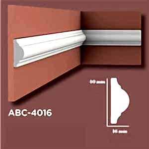 4 cm Boyanabilir Duvar Çıtası