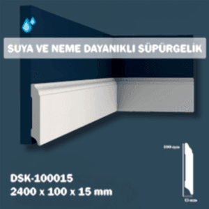 10cm Polimer Lake Süpürgelik