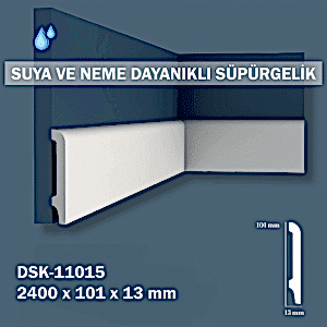 10 cm Düz Lake Süpürgelik DSK11015
