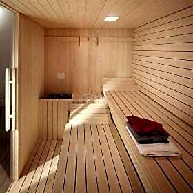 Ayous Sauna Ahşabı