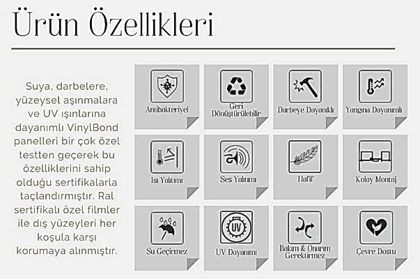 plastik vinly lambri özellikleri