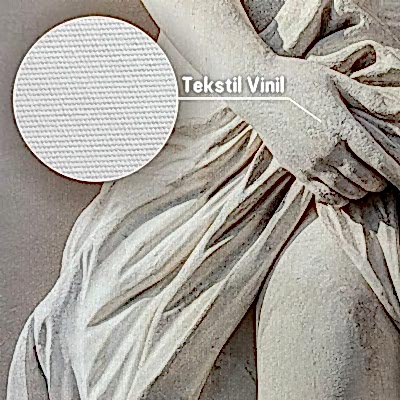 Tekstil Vinil Duvar Kağıdına Baskı
