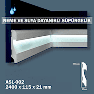 Pdf Ledli Lake Polimer Süpürgelik ASL-002