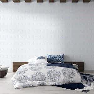 Açık Mavi Otel Duvar Kağıdı WLF 30801/13-1