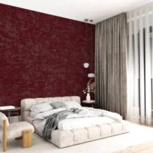 Bordo Otel Duvar Kağıdı Tekstil Tabanlı WLF 20401 / 1-13