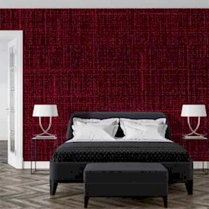 Bordo Otel Duvar Kağıdı WLF 20601/6-14