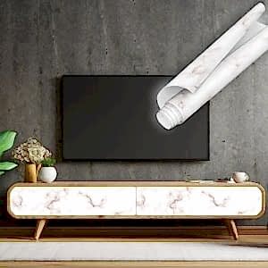 Mermer Desenli Folyolar Beyaz Yapışkanlı Folyo 45 cm ve 90 cm Rulo Çeşitleri Dekoros'ta. 1. Sınıf Kalite, Folyolar ve Uygun Fiyatlar için Şimdi Tıkla!