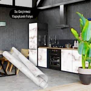 Mermer Desenli Folyolar Beyaz Yapışkanlı Folyo 45 cm ve 90 cm Rulo Çeşitleri Dekoros'ta. 1. Sınıf Kalite, Folyolar ve Uygun Fiyatlar için Şimdi Tıkla!