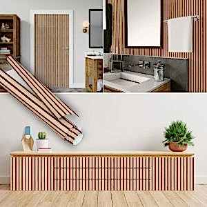 Ahşap Panel Görünümlü Yapışkanlı Folyo 45 cm ve 90 cm Rulo Çeşitleri Dekoros'ta. Tezgah, Banyo, Duvar ve Masa Kaplamaya Uygun. İncelemek için Şimdi Tıkla.