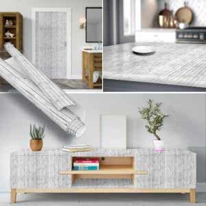 Gri Beyaz Ahşap Desenli Yapışkanlı Folyo 0141 45 cm ve 90 cm Rulo Çeşitleri Dekoros'ta. Tezgah, Banyo, Duvar ve Masa Kaplamaya Uygun. Şimdi Tıkla.