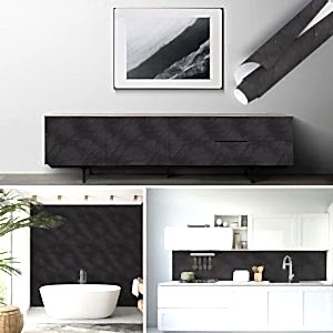Siyah Kendinden Yapışkanlı Folyo, 45 cm ve 90 cm PVC Rulo Çeşitleri Dekoros'ta. Uygun Fiyat, Suya Dayanıklı, Duvar, Kapı Kaplama Folyoları Hemen Satın Al.