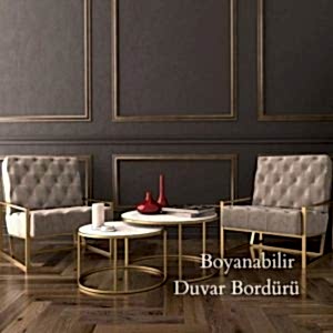 Boyanabilir Beyaz Duvar Bordürü ile Modern İç Mekanlar Oluşturun Dayanıklı Polimer Duvar Bordürleri. Bordür ve Çıta Modelleri için Hemen Tıkla!