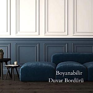 Boyanabilir Beyaz Duvar Bordürü ile Modern İç Mekanlar Oluşturun Dayanıklı Polimer Duvar Bordürleri. Bordür ve Çıta Modelleri için Hemen Tıkla!