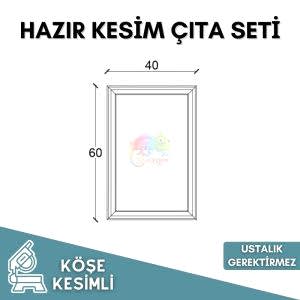 Hazır Kesim Yarım Duvar Çıta Seti Kendin Yap Kolay Uygulama 010
