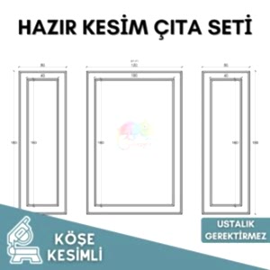 Dekoratif Duvar Çıta Seti Soy Yapıştır ve Uygula 002
